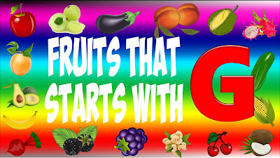 fruits that start with g