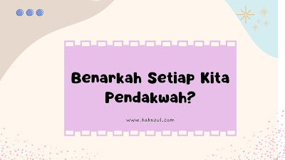 pendakwah adalah