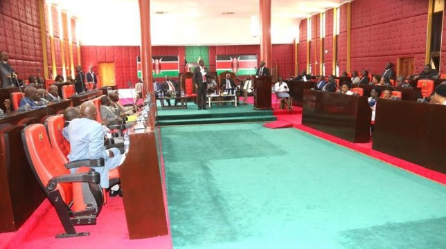 A so badly fart caused to be suspended County Assembly in Kenya