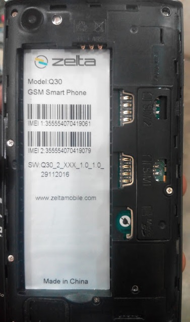 ZELTA Q30 SPD FLASH FILE 1000% TESTED