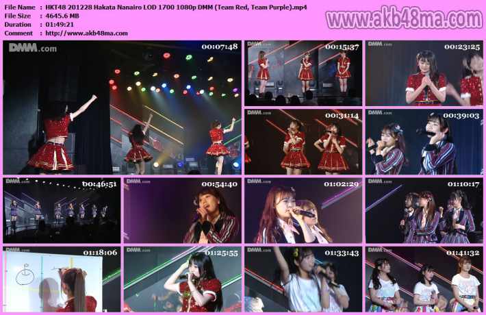 201228 HKT48「博多なないろ」公演