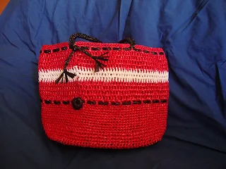 bolso de tela rafia, bolso mujer, bolso para la playa