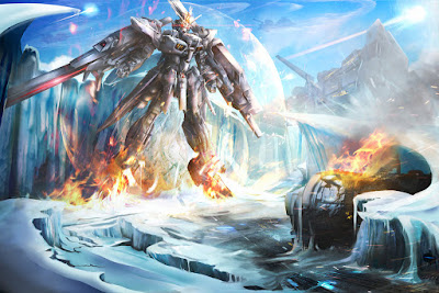  yang mengagumkan berikut ini yakni karya dari seorang pengguna akun  Digital Artwork Gundam yang mengagumkan karya Xeikth