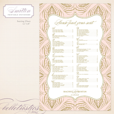 print your own diy wedding reception seating chart design Happy Planning