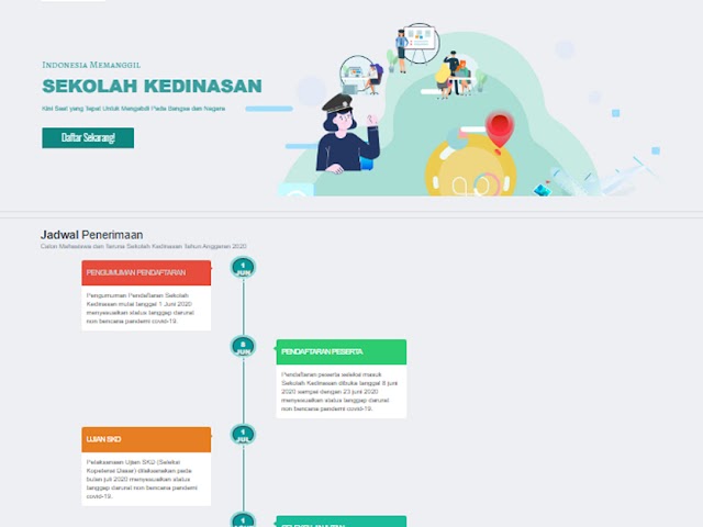 Pendaftaran Sekolah Kedinasan Dibuka 8 Juni Sampai 23 Juni 2020