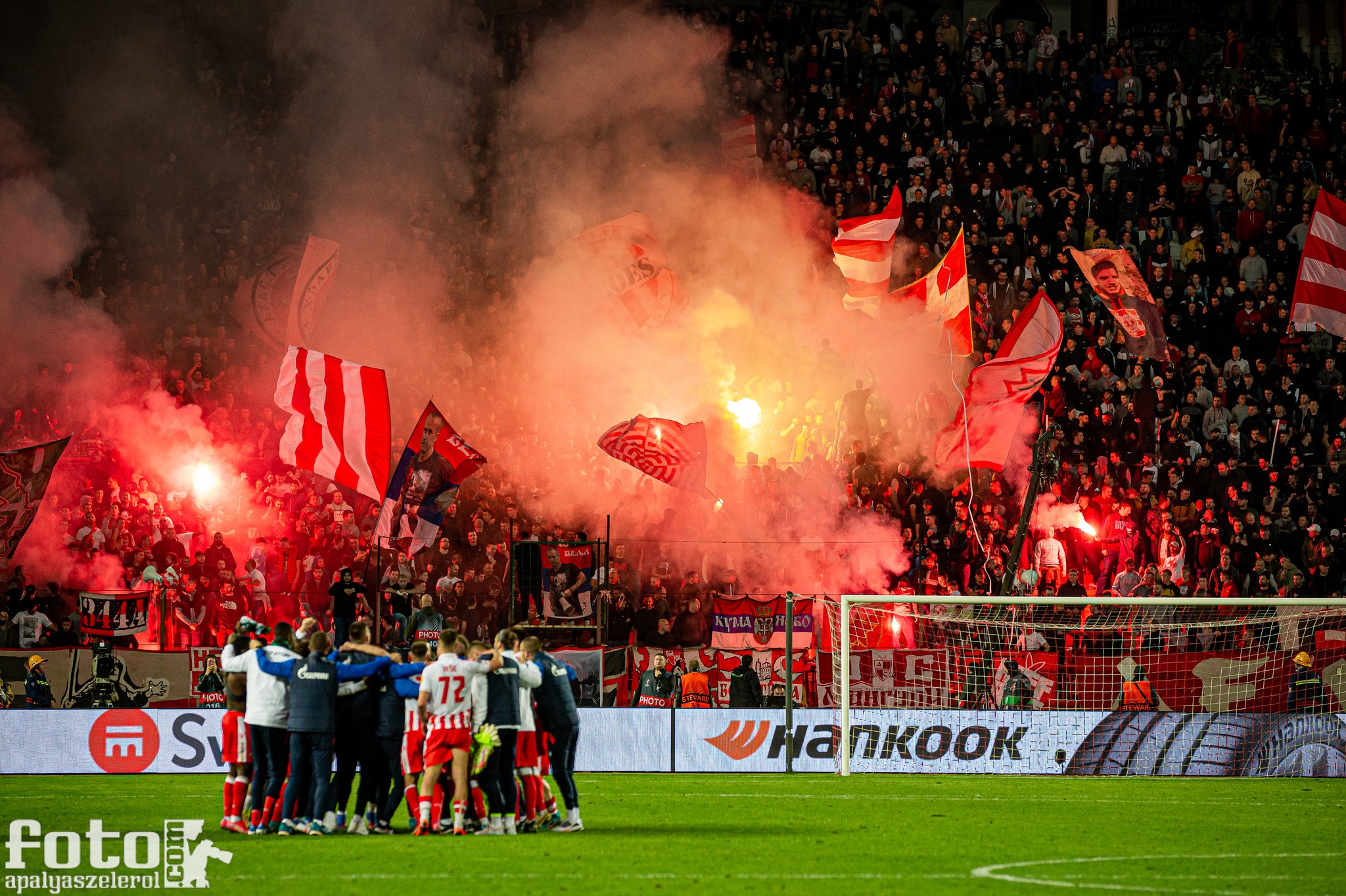 Ultras World - Crvena Zvezda vs Ferencvaros 23.4.1975. Around 105 000  supporters !