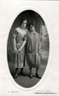 Photo ancienne duo de femmes