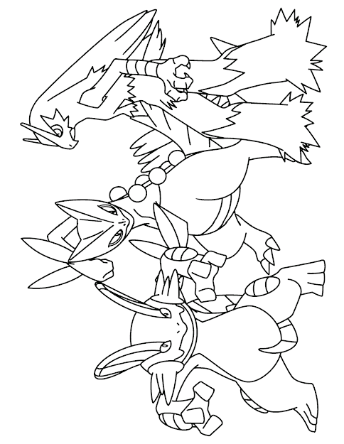 Pokemon Advanced Coloring Pages