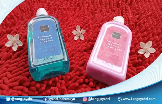 Yordanian Sea Salt Shampoo & Conditioner baik untuk mengatasi masalah rambut