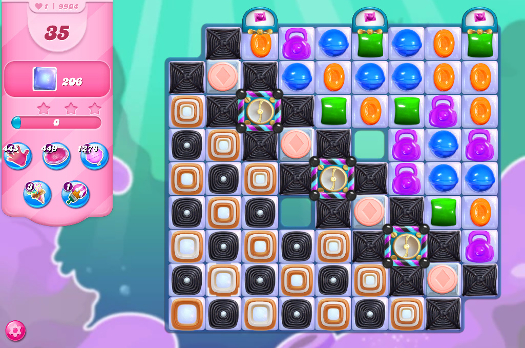 Candy Crush Saga level 9904