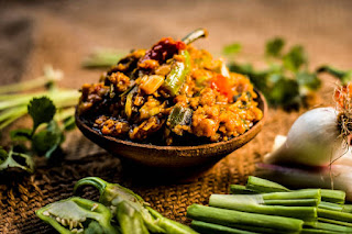 Baingan ka bharta Recipe  |  Easy Dinner Recipe | Eggplant Recipe in English