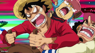 ワンピース アニメ ワノ国編 最終回 1085話 ルフィ チョッパー ウソップ ONE PIECE Episode 1085