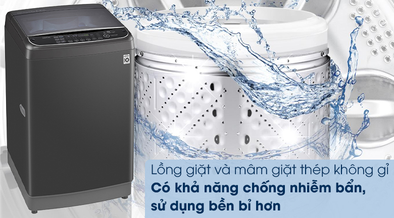 Máy giặt LG Inverter 11 kg TH2111SSAB Máy giặt LG Inverter 11 kg TH2111SSAB