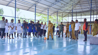 Bupati Mursil Apresiasi Turnamen Futsal KNPI Aceh Tamiang