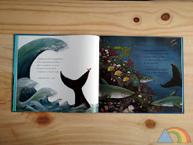 Interior del libro El caracol y la ballena de Julia Donaldson y Axel Scheffler