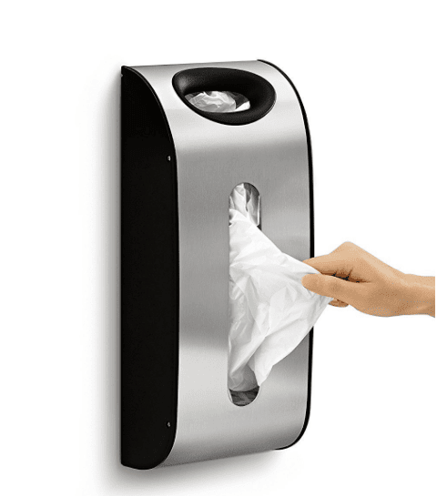 36 Genius Yet Inexpensive Products That Can Save Lives - Tame Your Unruly Pile of Garbage Bags with This Bag Dispenser