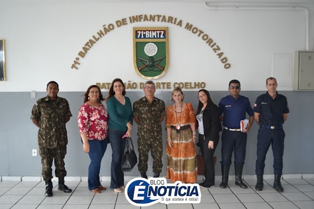 EQUIPES DO GOVERNO MUNICIPAL DE GARANHUNS PARTICIPAM DE REUNIÃO SOBRE O SETE DE SETEMBRO NO 71° BIMTZ