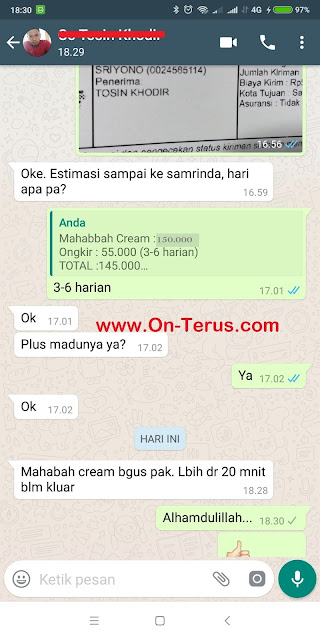 Testimoni Pemakai Mahabbah Cream Obat Kuat Oles 2020 Kesaksian Pengguna