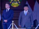  Masyarakat Antusias Menyambut Kedatangan Presiden Prabowo, Presiden Prancis Emmanuel Macron
