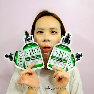 Review; SHO's Real Barrier Madeca Ampoule Mask