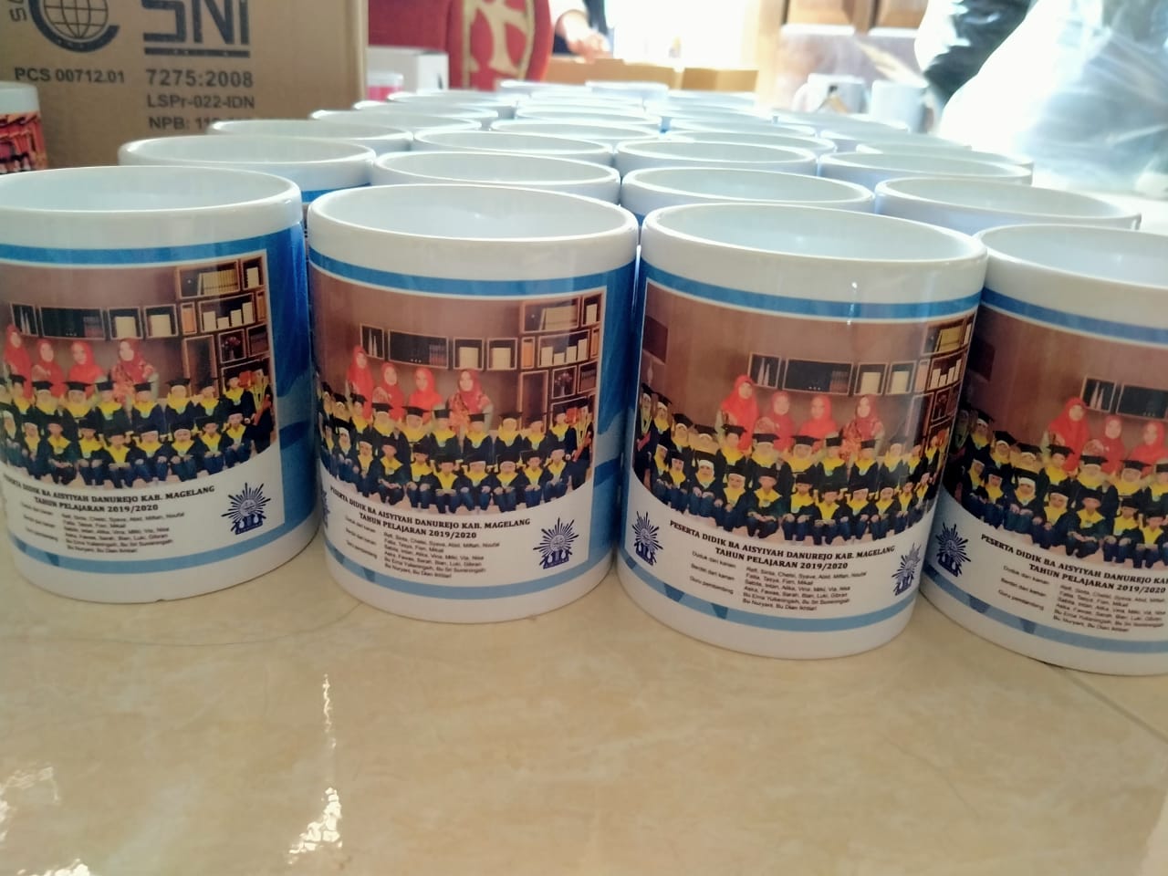 souvenir kado mug di Wulung Gunung Sawangan Magelang