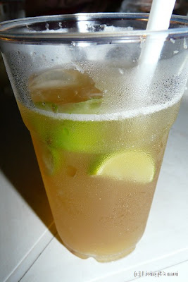 Caipirinha on plastic