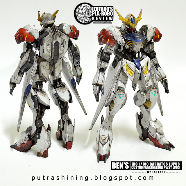 IBO 1/100 Full Mechanics Gundam Barbatos Lupus Custom Weather by Izutaro