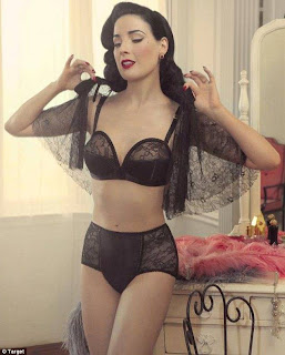 Dita Von Teese latest sexy lingerie Von Follies collection 