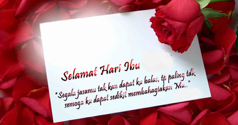 Amarah Senyum Dan Air Mata: Selamat Hari Ibu