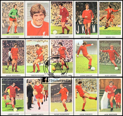 FKS soccer stars 1972/73 stickers