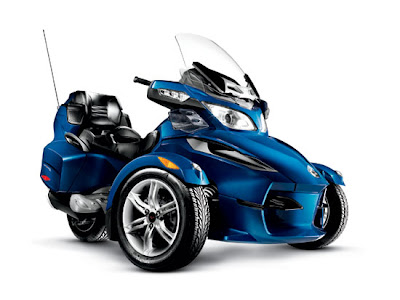2010 Can-Am Spyder RT Audio and Convenience Roadster trike