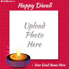 Happy Diwali Photo Frame 2022