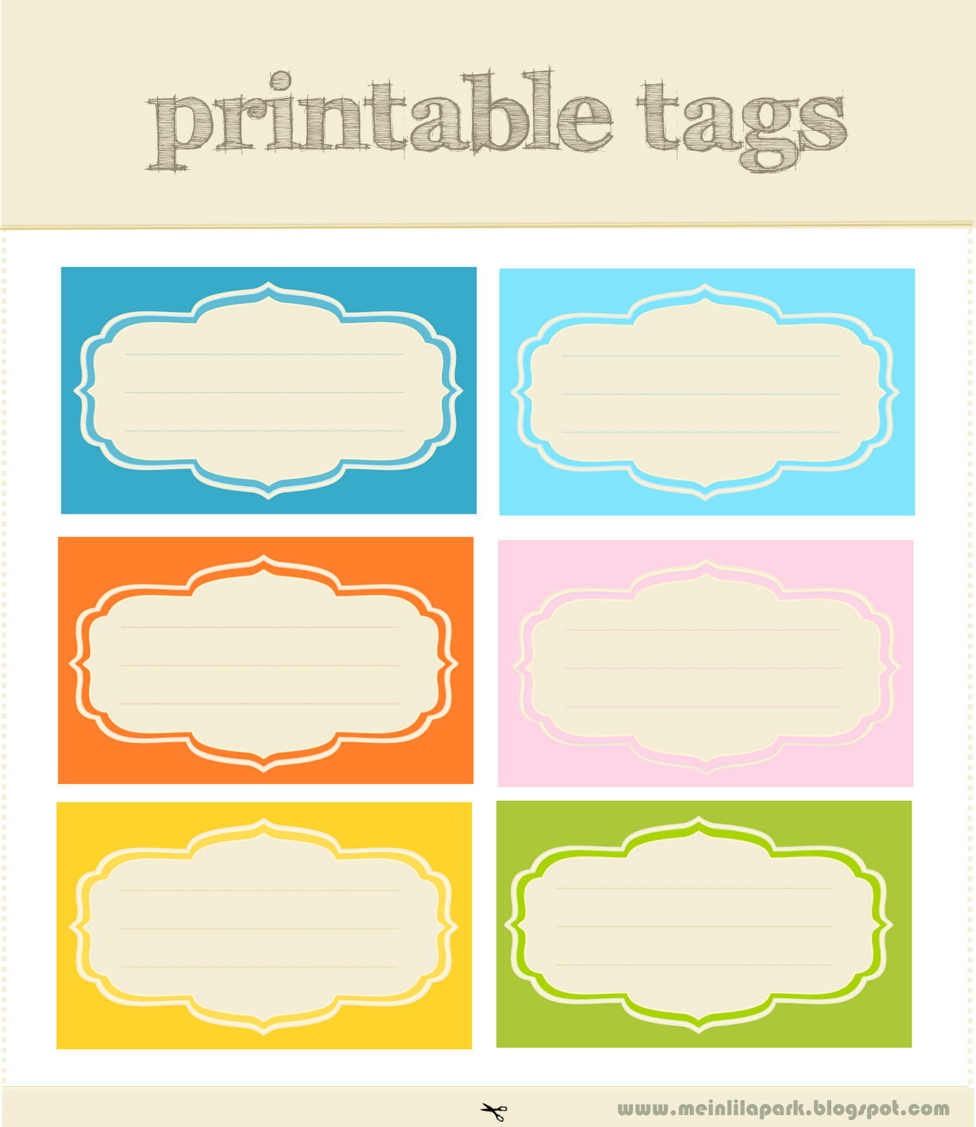 free printable scrapbooking tags AND digital journaling tags ...
