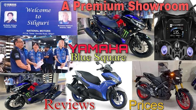 Grand Launch Yamaha Aerox 155 | R15 Bike Review | Yamaha Blue Square at National Motors Full Details