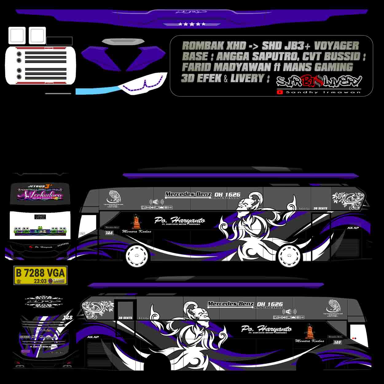 livery xhd rombak jb3 po haryanto