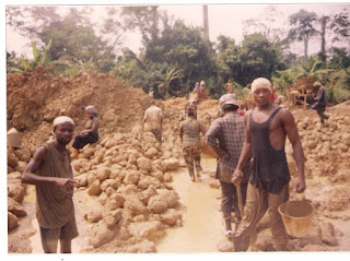 Gold Mining Site in Ghana