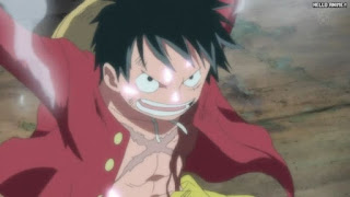 ワンピースアニメ 魚人島編 566話 ルフィ Monkey D. Luffy | ONE PIECE Episode 566