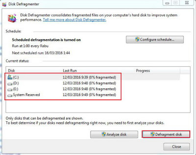 Cara mempercepat kinerja komputer / laptop windows 7