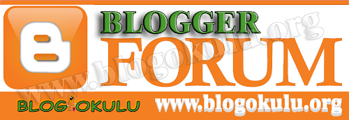 Blogger Forum Sayfası Ekleme