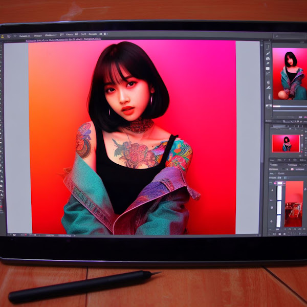 Cara Edit Foto Background Merah Online