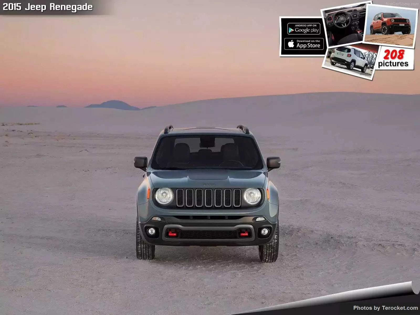 Hình ảnh xe ô tô Jeep Renegade 2015 & nội ngoại thất