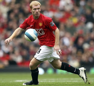 paul scholes award, scholes player of month, barclays player of month