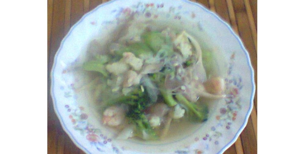Resepi: Sup Sayur Campur Sempoi