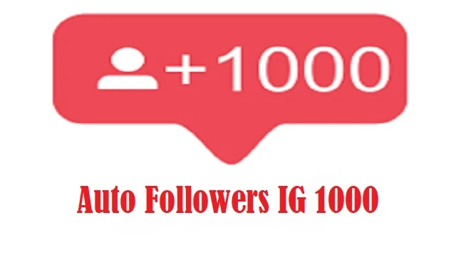 Auto Followers IG 1000
