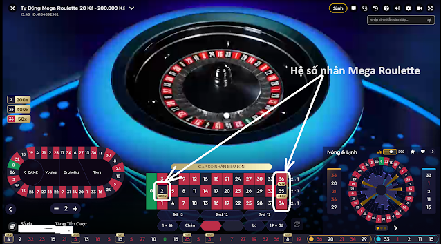Mega Roulette online wheel Pragmatic-Chiến thắng 500X! Mega