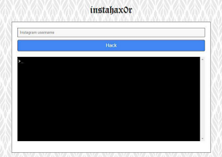instahaxor - Cara Dapatkan ID dan Password Instagram siapapun 
