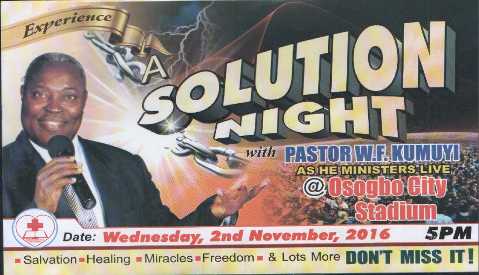 pastor w.f storms osogbo