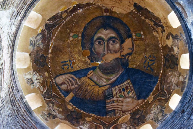 Η παράσταση του Παντοκράτορα του τρούλου