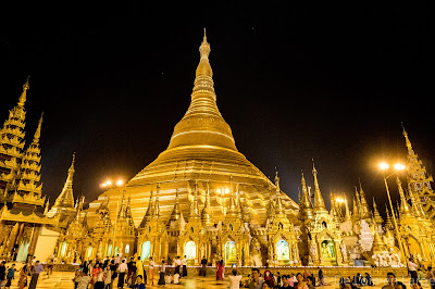 Pagode de Shwedagon-Yangon-Myanmar-Birmanie