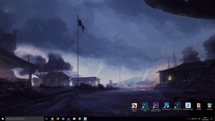 Rainy Side Wallpaper Engine